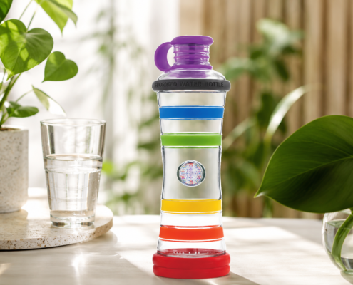 Gourde écologique en verre Bouteille i9 pour une hydratation durable